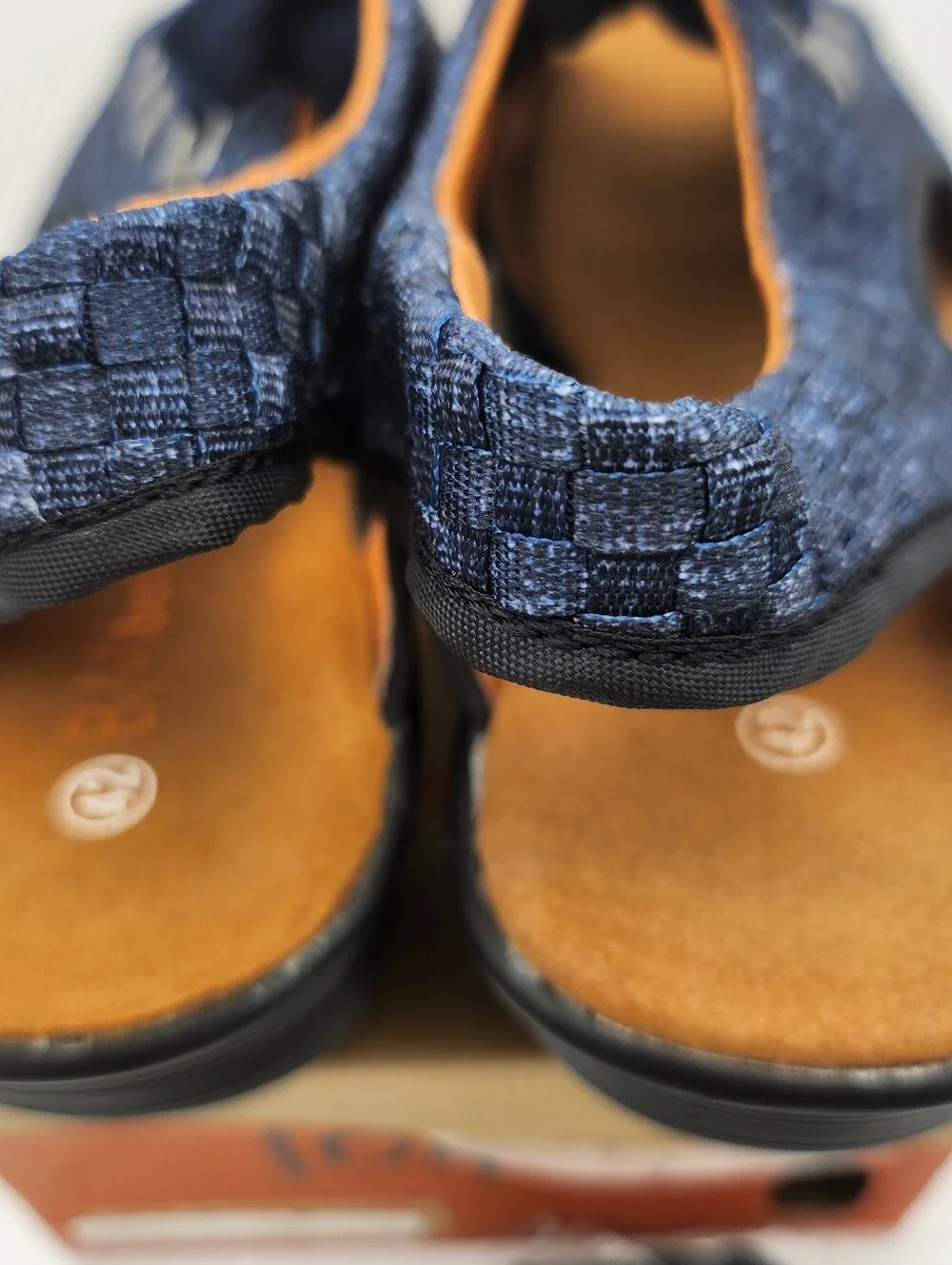 Bernie Mev Open-Toe Navy Lace-up Espadrilles / NIB / 42